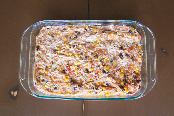 Mexican Chicken Pot Pie