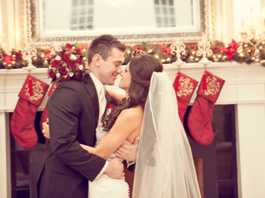 winter wedding, christmas wedding